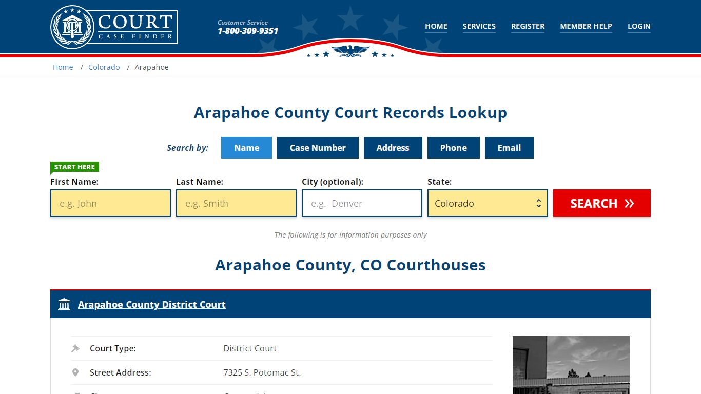 Arapahoe County Court Records | CO Case Lookup